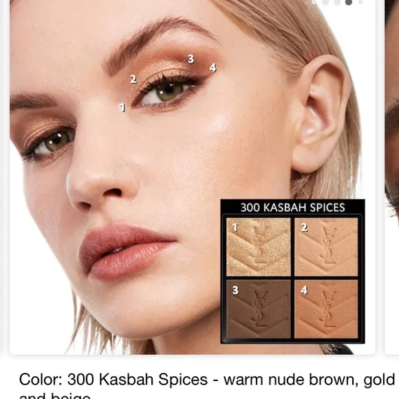 ❤️BRAND NEW YSL COUTURE MINI CLUTCH Kasbah spices eyeshadow palette ❤️